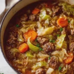 Hamburger Cabbage Soup